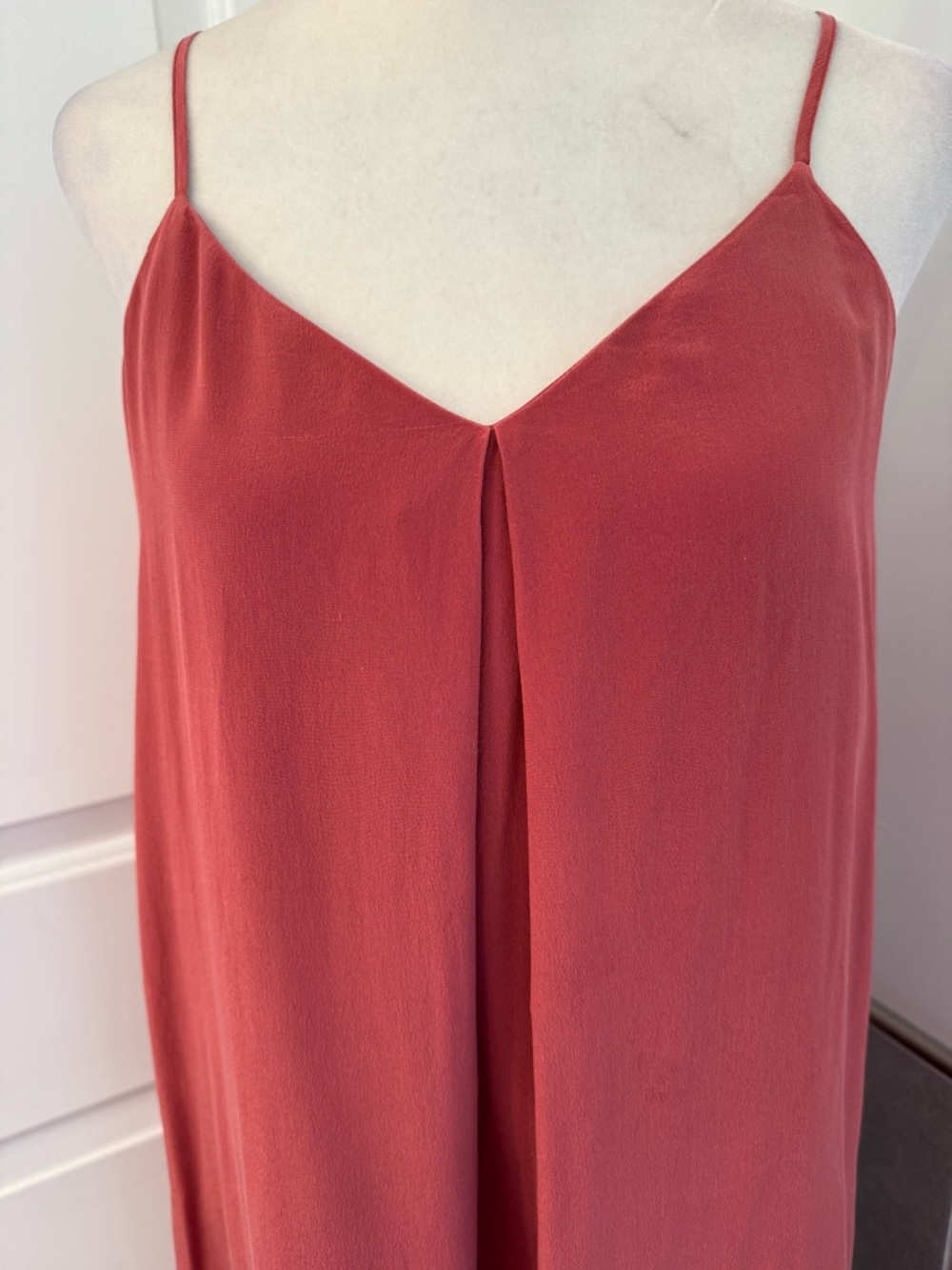 Madewell Silk Sheer-Stripe Cami Dress - size S - Picture 2 of 11